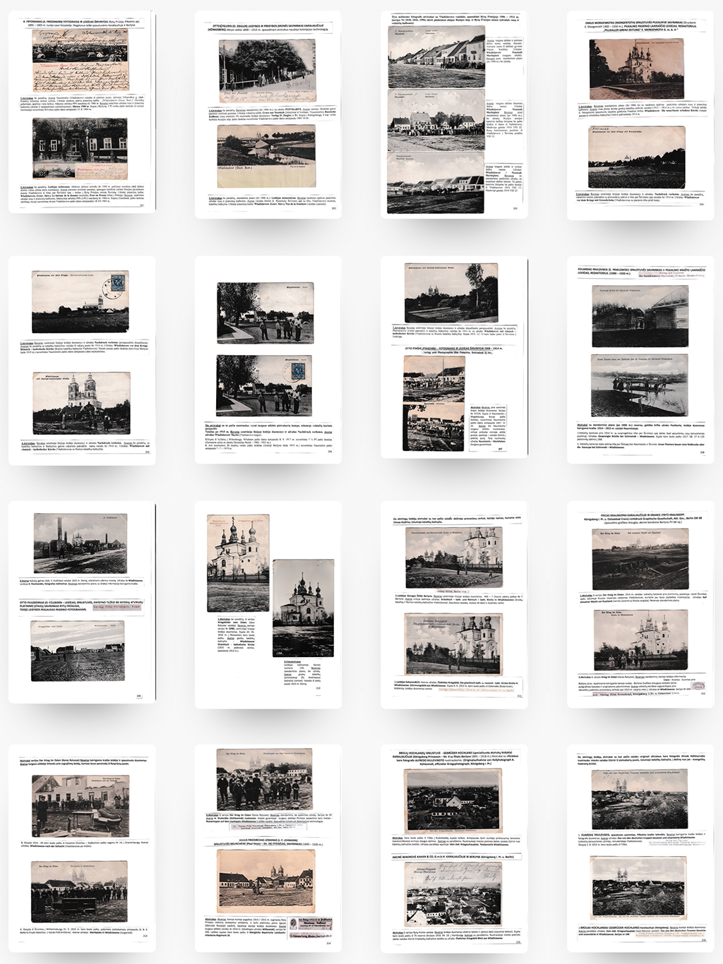 GRAŽINA ŽEMAITIENĖ [LT] Publishers of Postcards Featuring Images of Kudirkos Naumiestis (Vladislavov) and Širvinta, 1900–1942 [84 points]